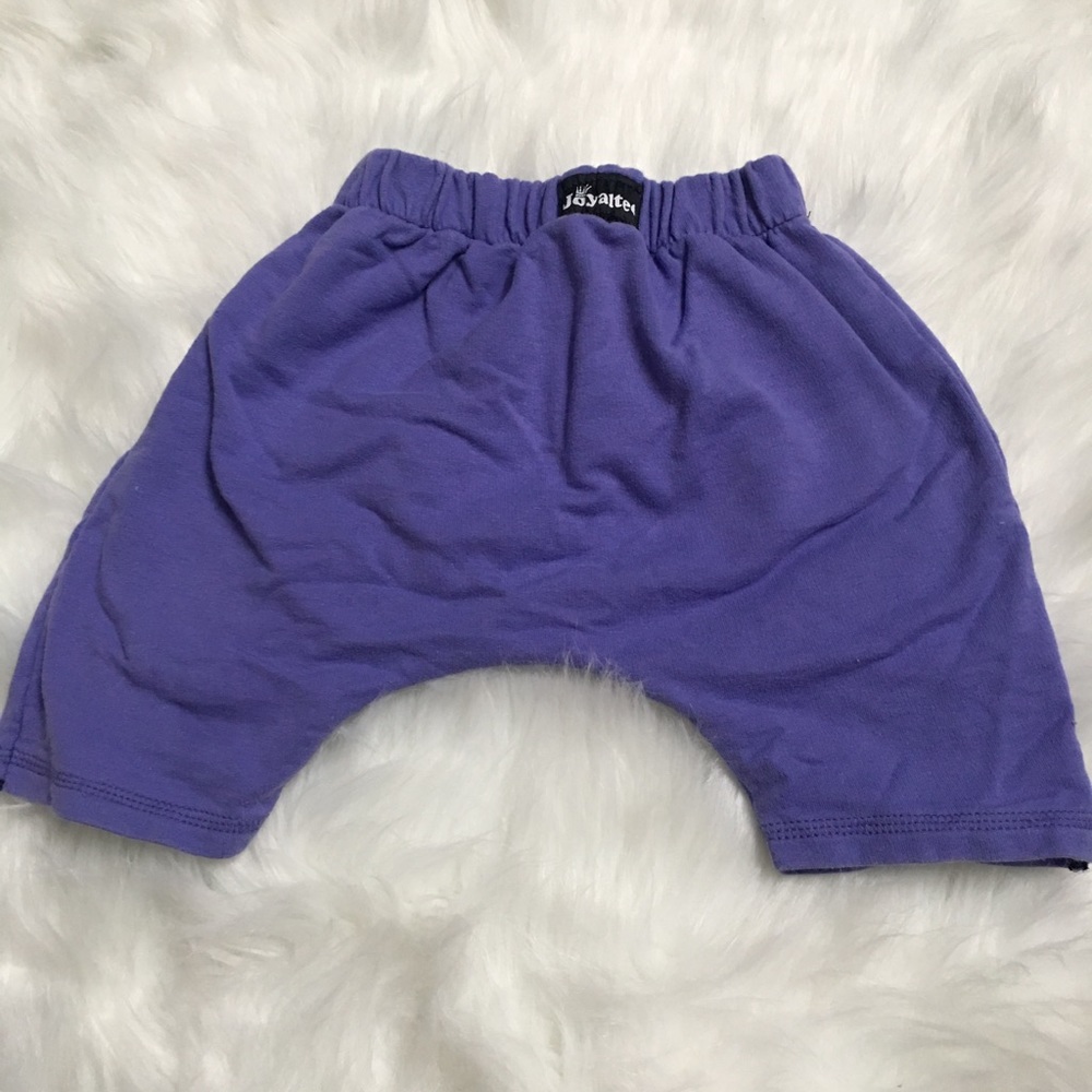 2/3T Purple Joyaltee Harem Shorts